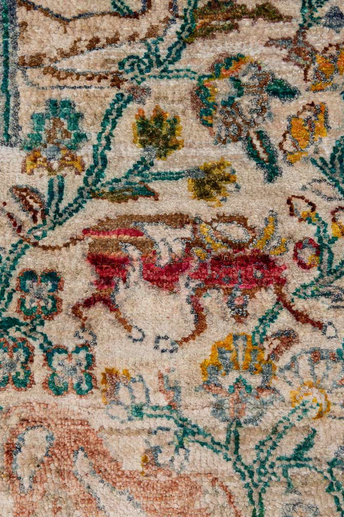 8' 6 x 12' 7 Hand Knotted Ultra Vintage Persian Rug