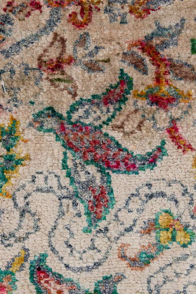 8' 6 x 12' 7 Hand Knotted Ultra Vintage Persian Rug