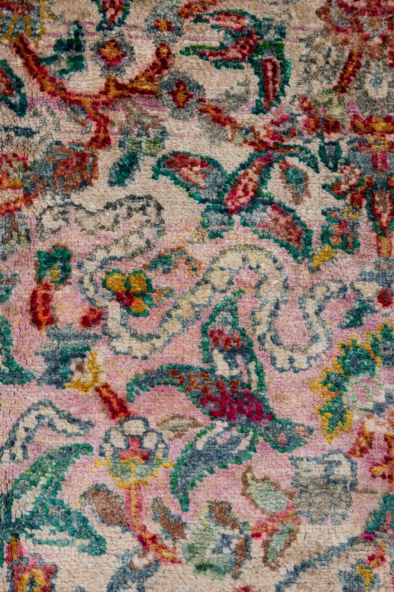 8' 6 x 12' 7 Hand Knotted Ultra Vintage Persian Rug