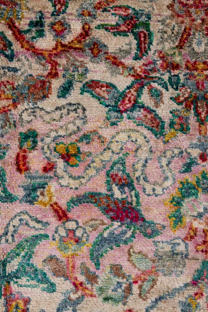 8' 6 x 12' 7 Hand Knotted Ultra Vintage Persian Rug