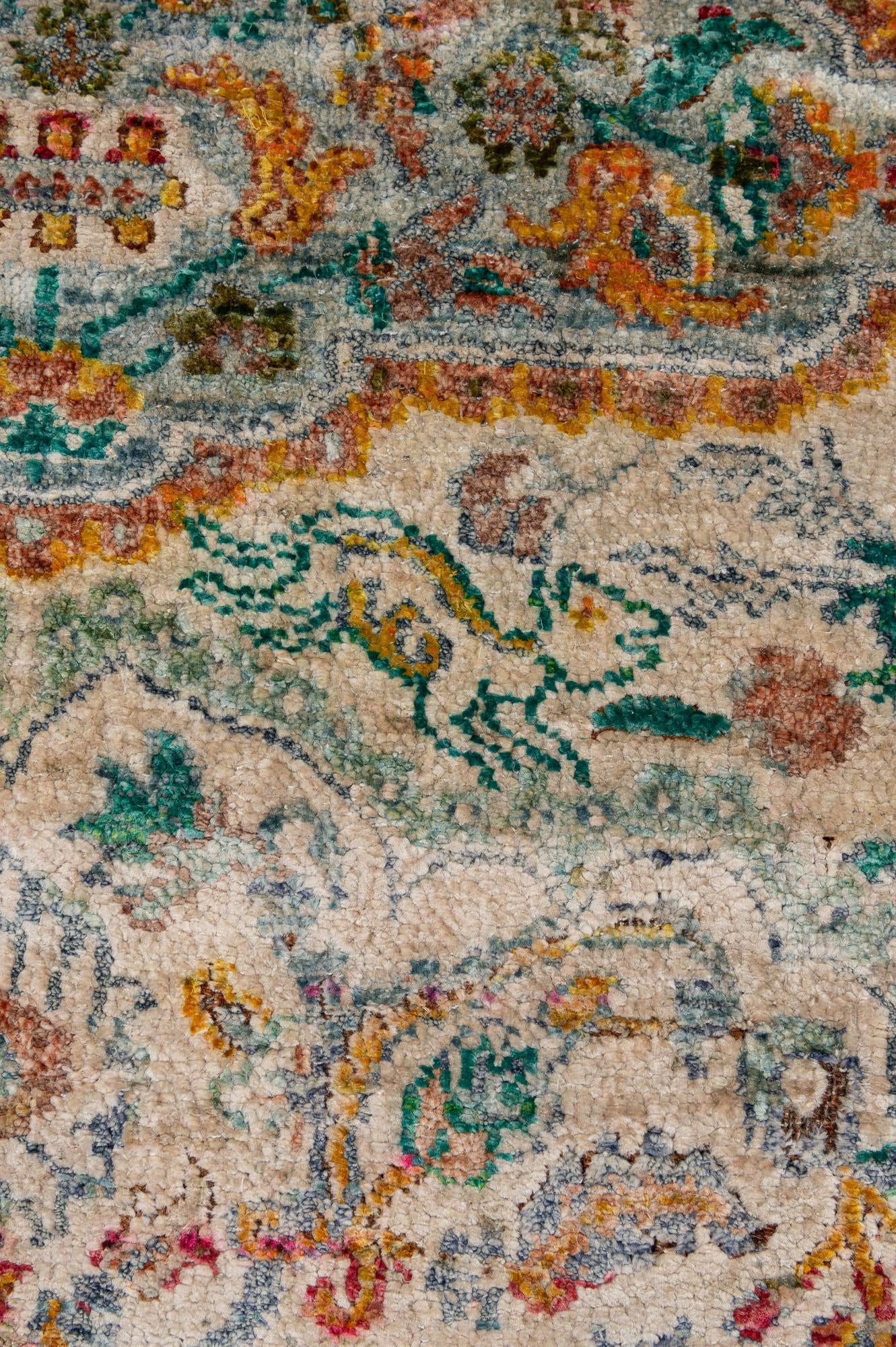 8' 6 x 12' 7 Hand Knotted Ultra Vintage Persian Rug