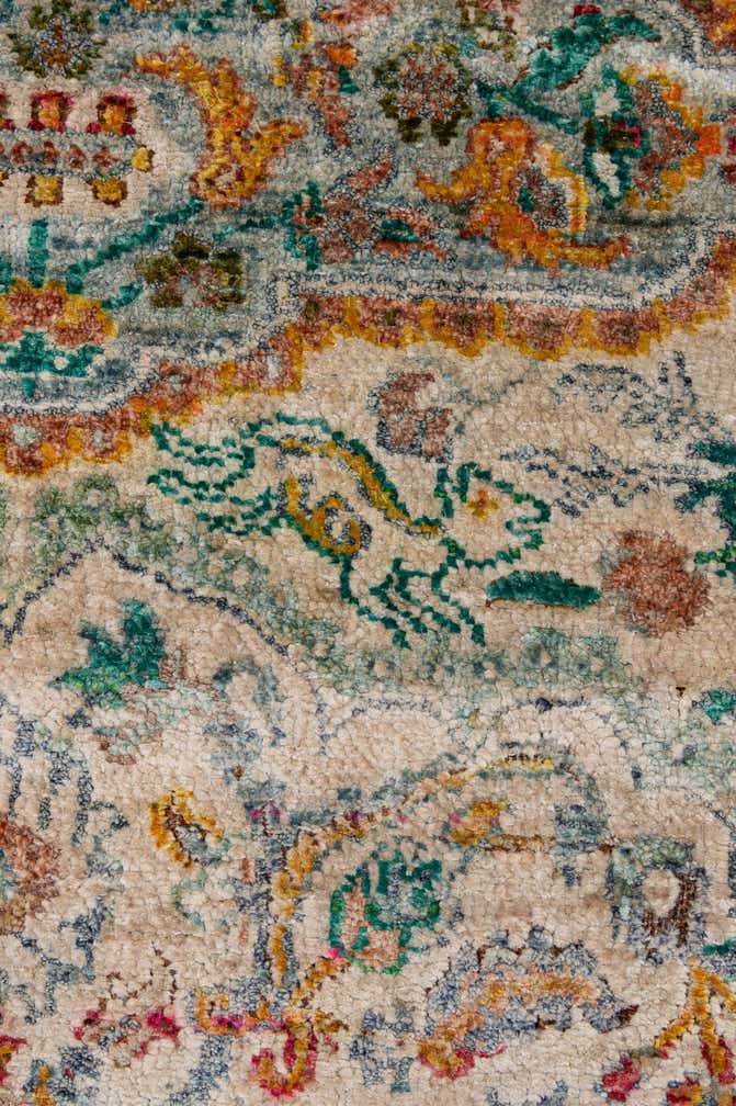 8' 6 x 12' 7 Hand Knotted Ultra Vintage Persian Rug