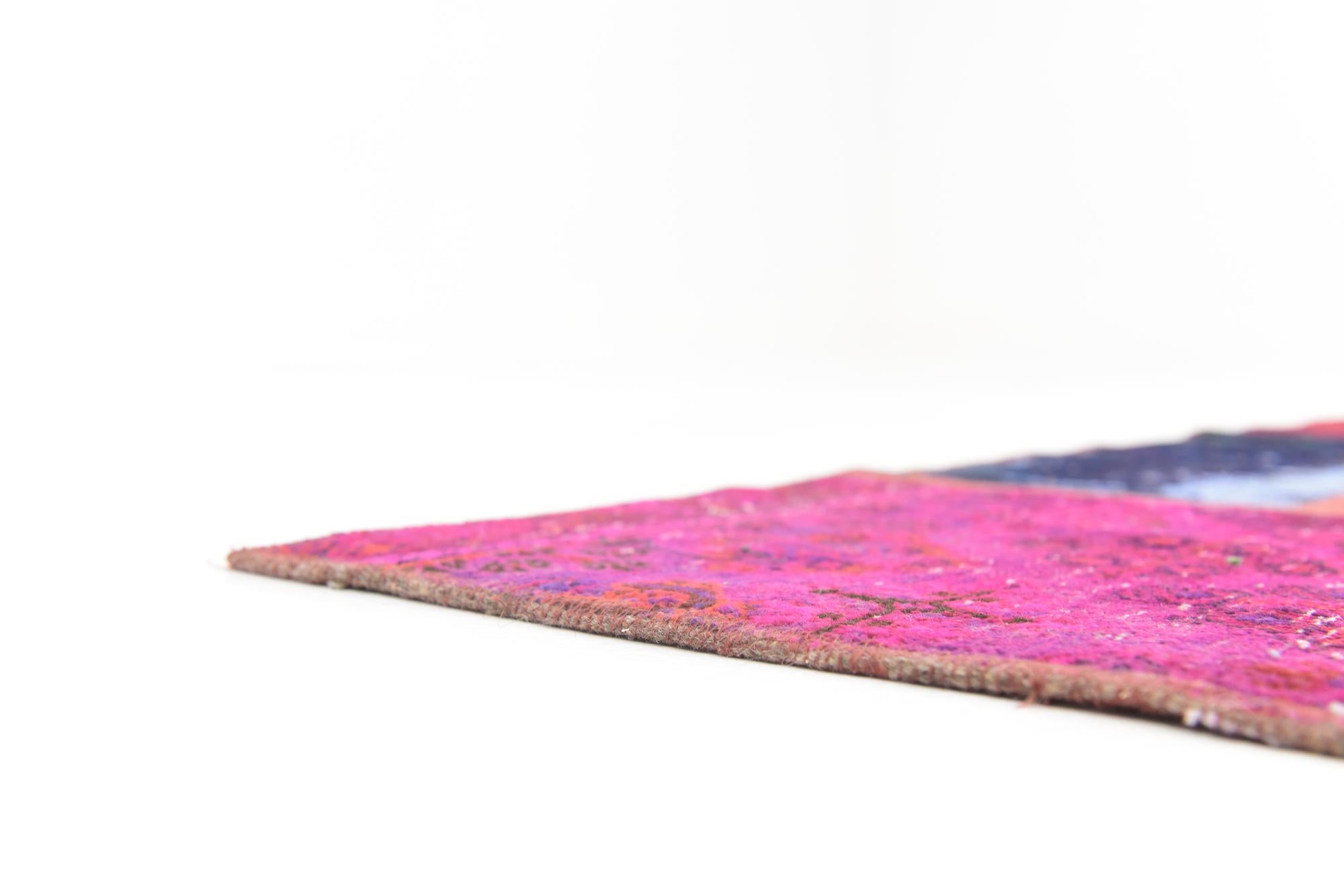 5' 6 x 7' 9 Hand Knotted Ultra Vintage Persian Wool Rug