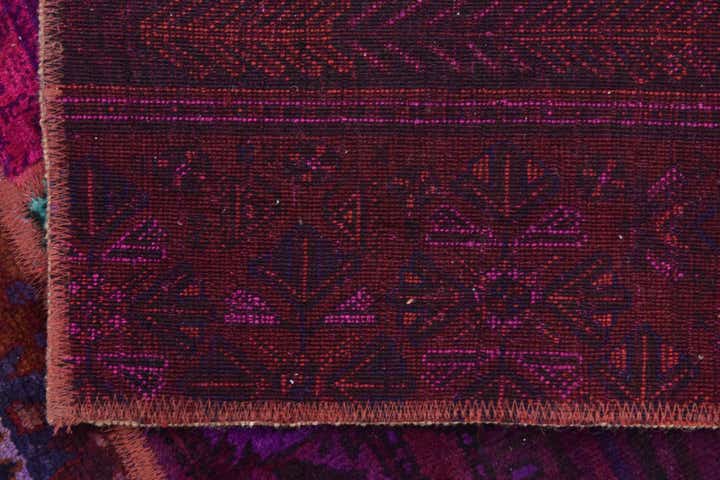5' 6 x 8' 3 Hand Knotted Ultra Vintage Persian Wool Rug