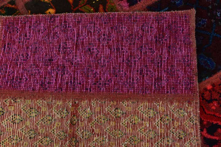 5' 8 x 7' 7 Hand Knotted Ultra Vintage Persian Wool Rug