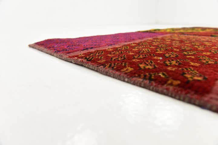 5' 8 x 7' 7 Hand Knotted Ultra Vintage Persian Wool Rug