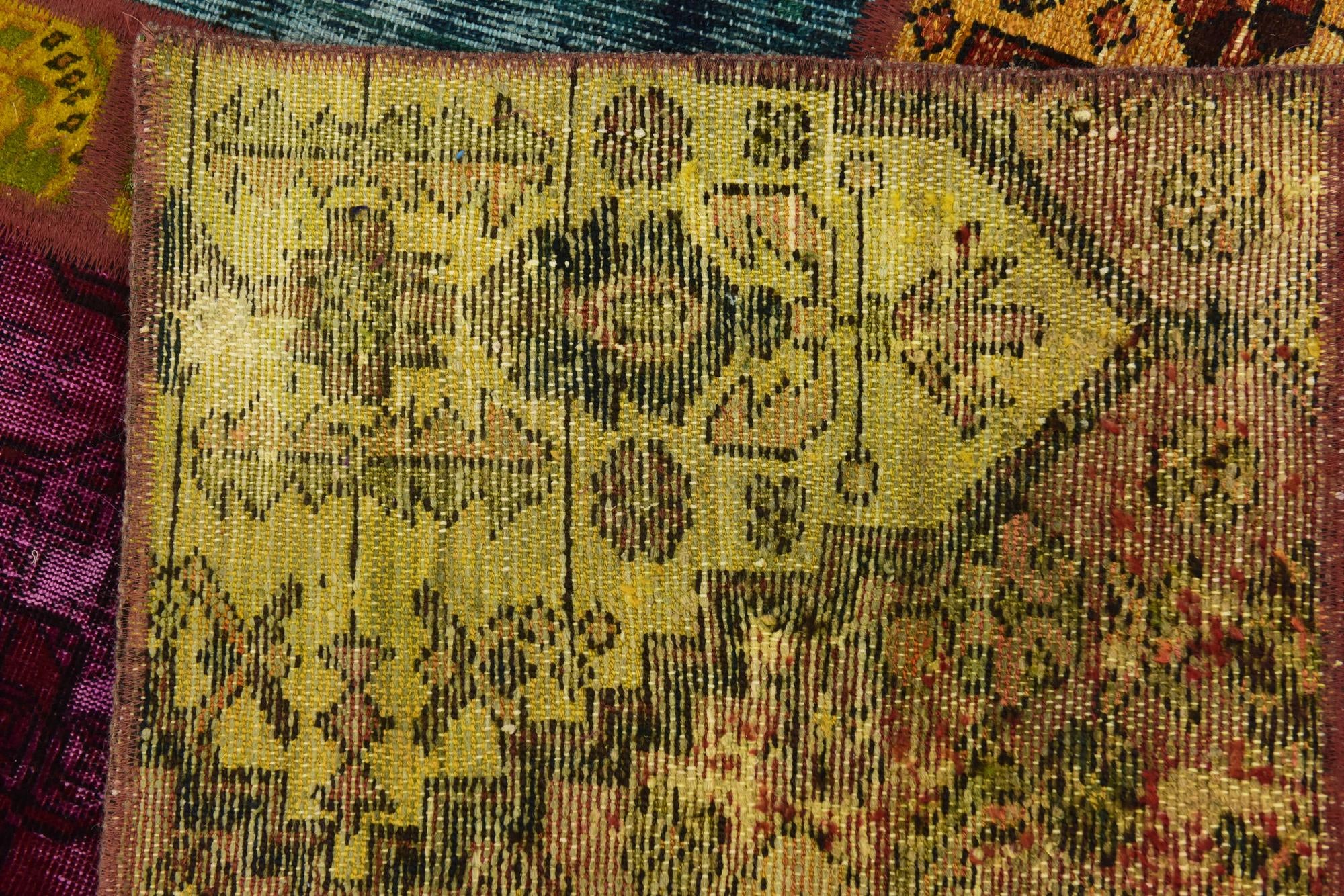 5' 5 x 8' Hand Knotted Ultra Vintage Persian Wool Rug