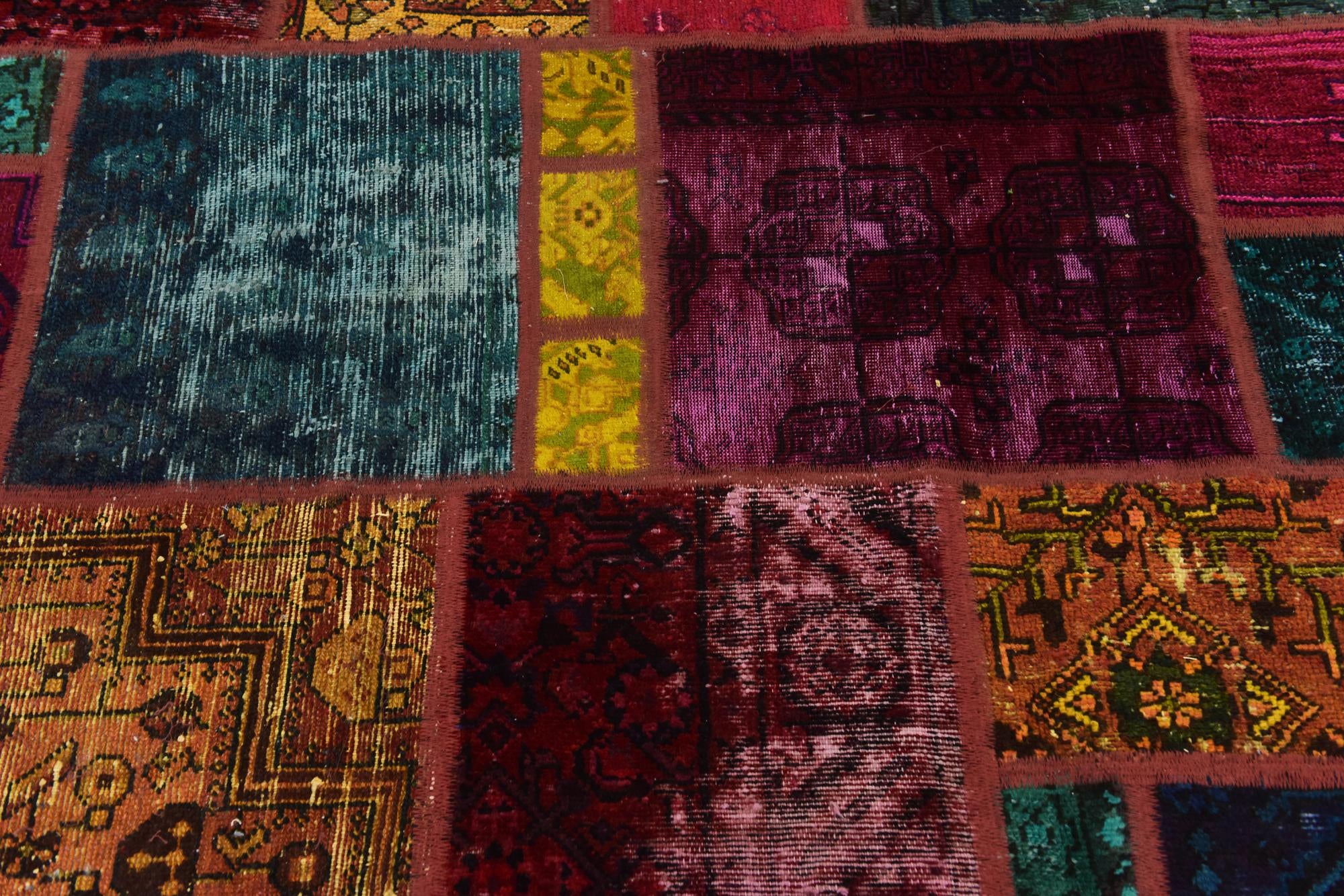 5' 5 x 8' Hand Knotted Ultra Vintage Persian Wool Rug