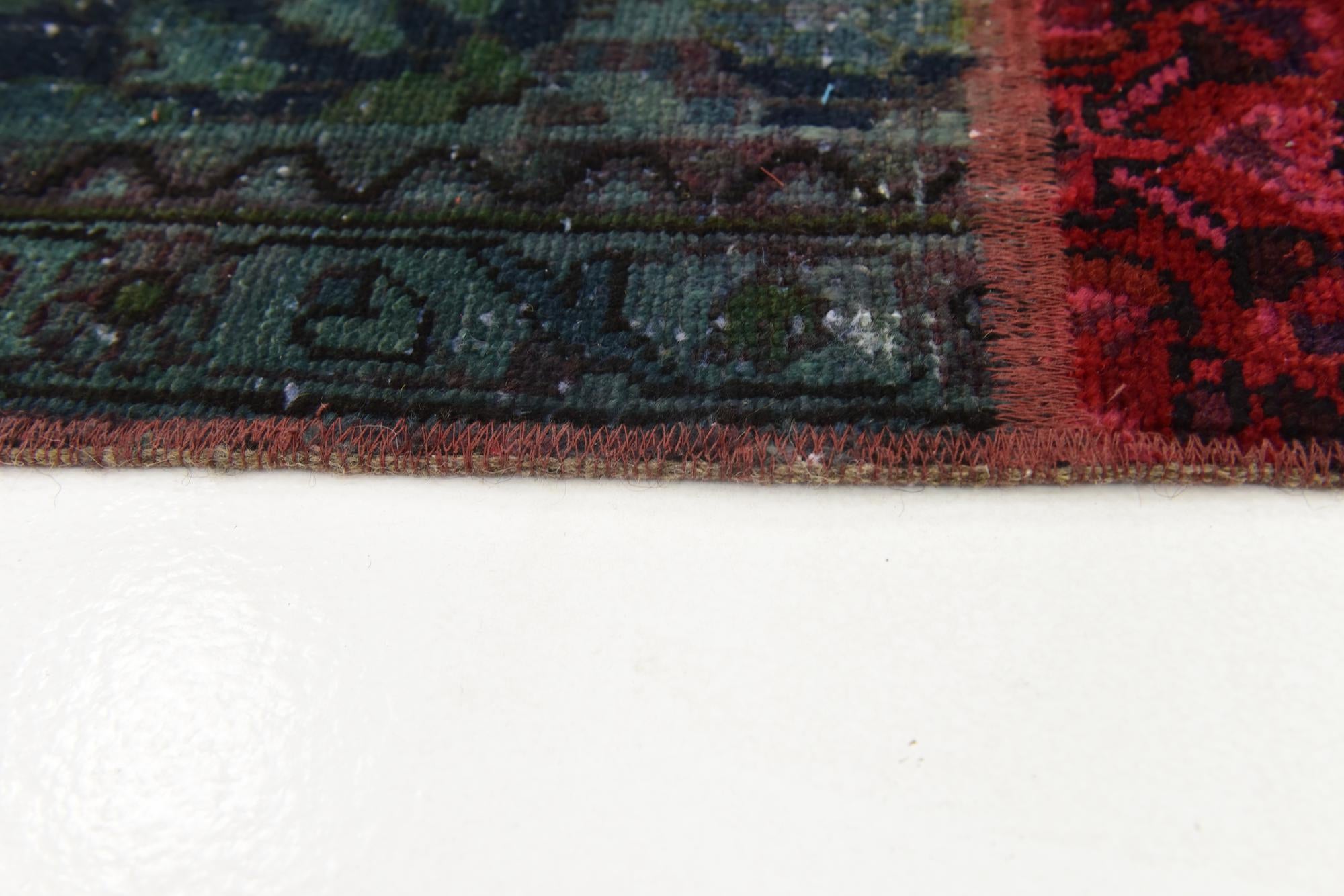 5' 5 x 8' Hand Knotted Ultra Vintage Persian Wool Rug