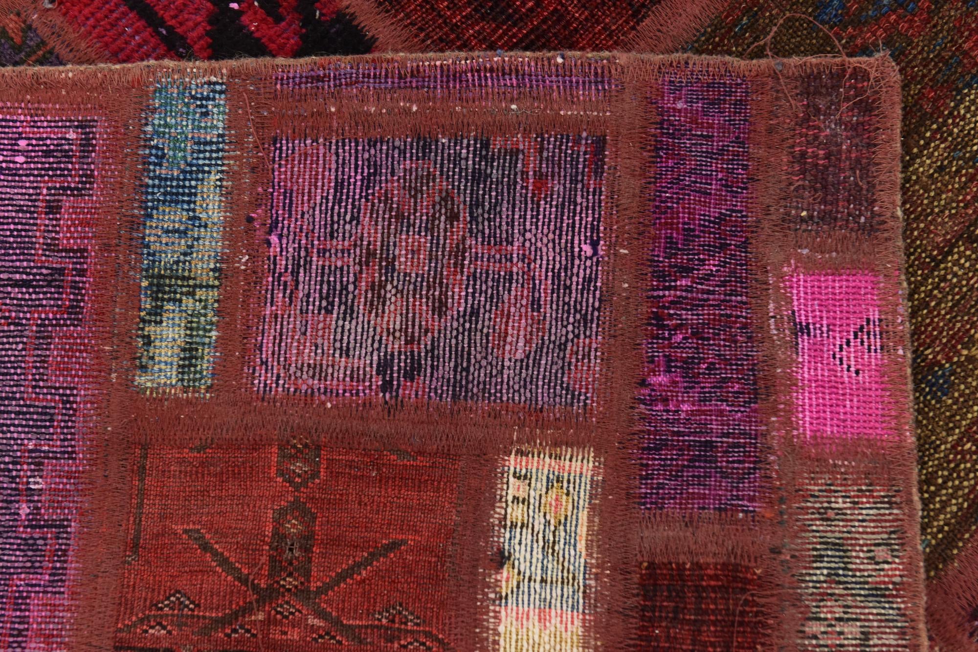 5' 7 x 7' 10 Hand Knotted Ultra Vintage Persian Wool Rug