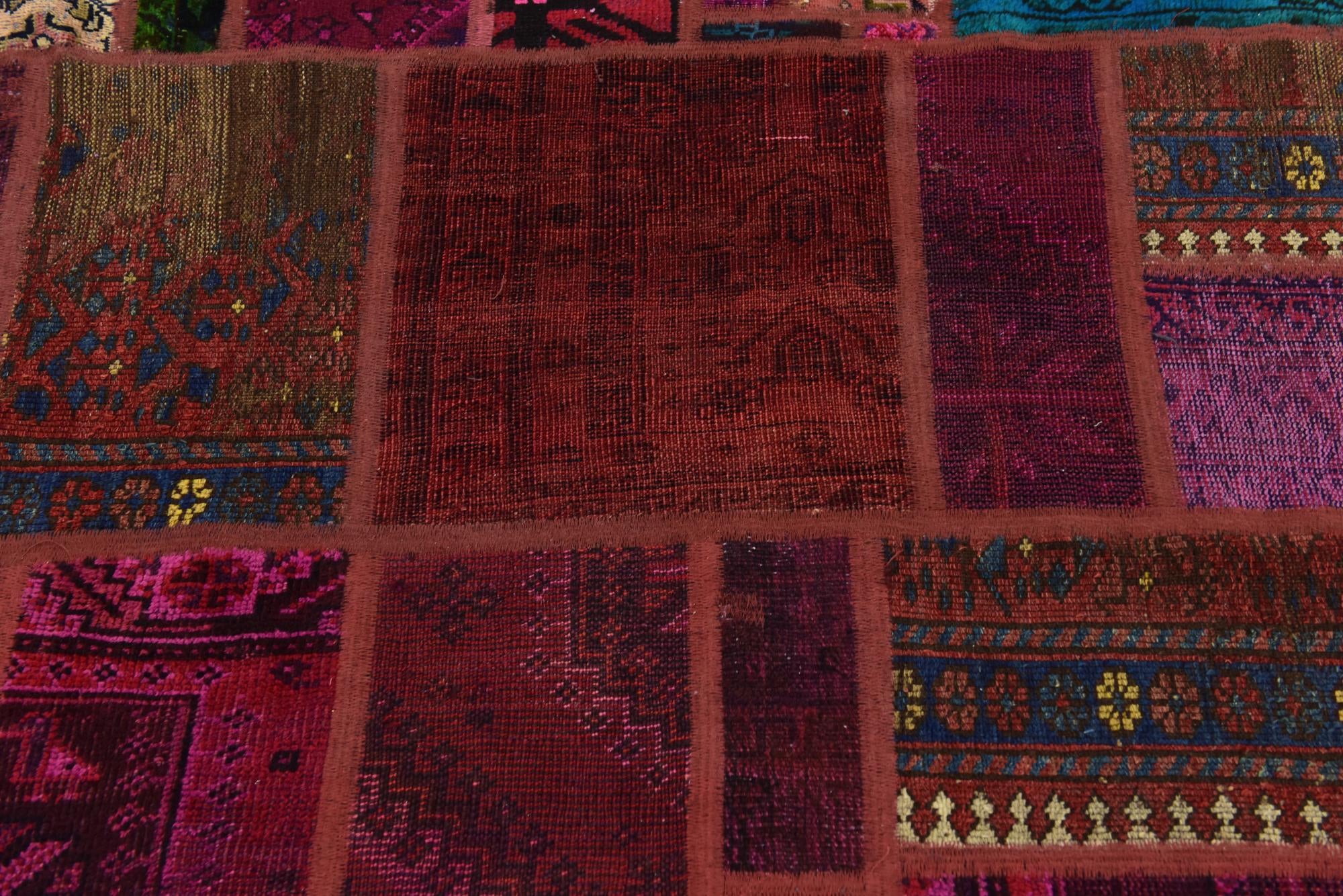 5' 7 x 7' 10 Hand Knotted Ultra Vintage Persian Wool Rug