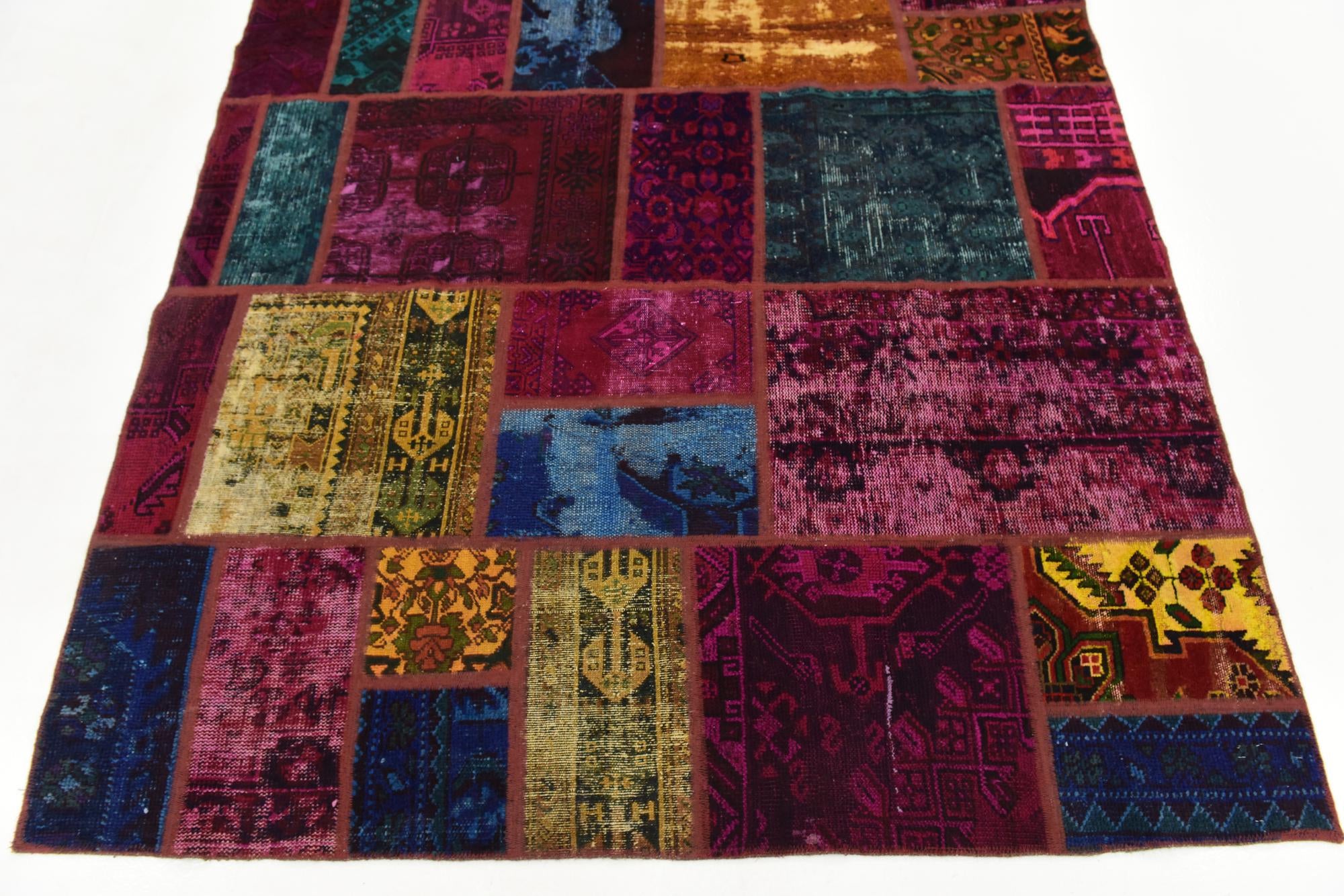 6' x 7' 8 Hand Knotted Ultra Vintage Persian Wool Rug