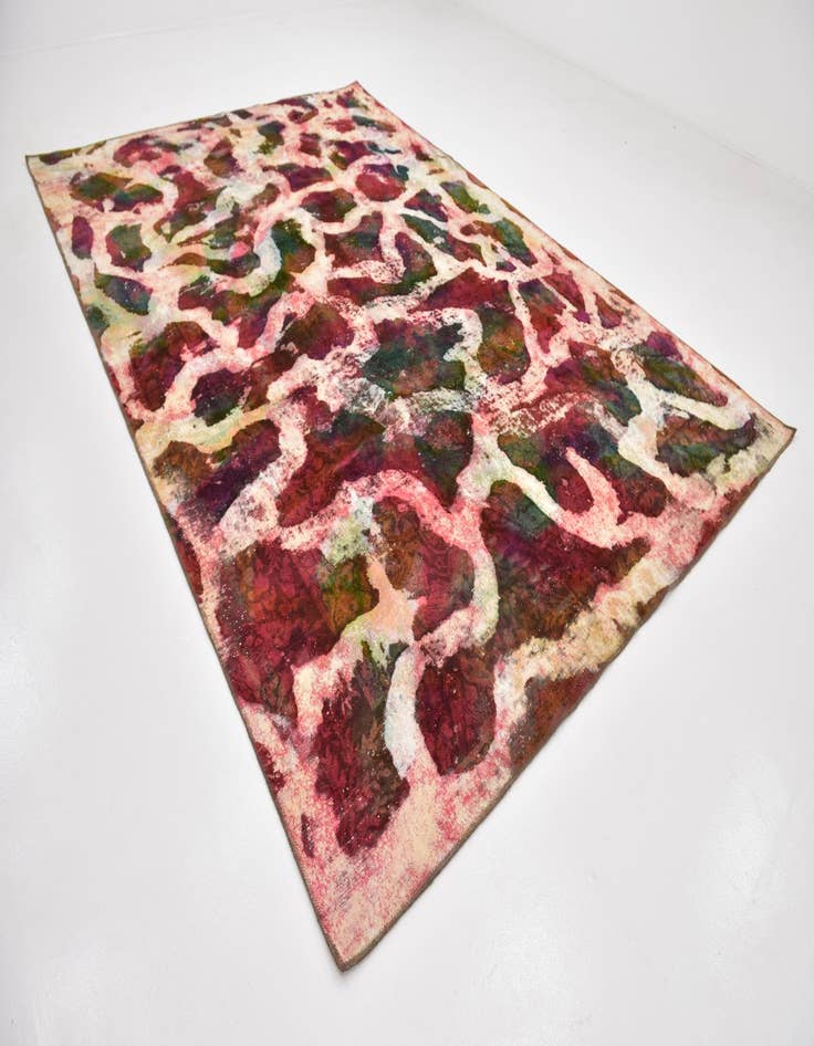 Detail image of 8' 10 x 12' 10  Hand Knotted Ultra Vintage Persian Wool Rug