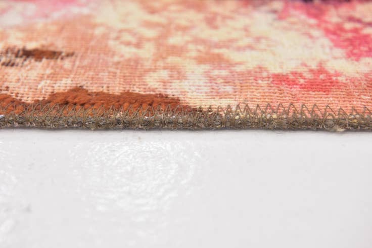 Detail image of 8' 10 x 12' 10 Hand Knotted Ultra Vintage Persian Wool Rug