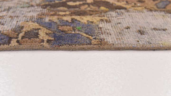 6' 2 x 8' Hand Knotted Ultra Vintage Persian Wool Rug