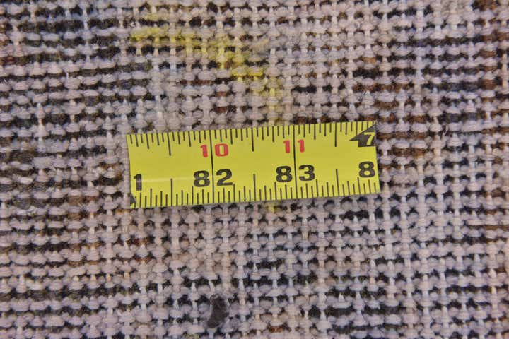 6' 2 x 8' Hand Knotted Ultra Vintage Persian Wool Rug