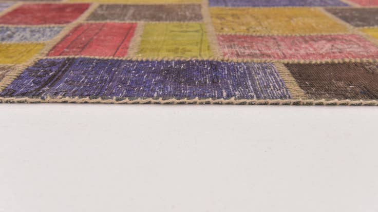 Detail image of 2' 10 x 4' 3 Hand Knotted Ultra Vintage Persian Wool Rug