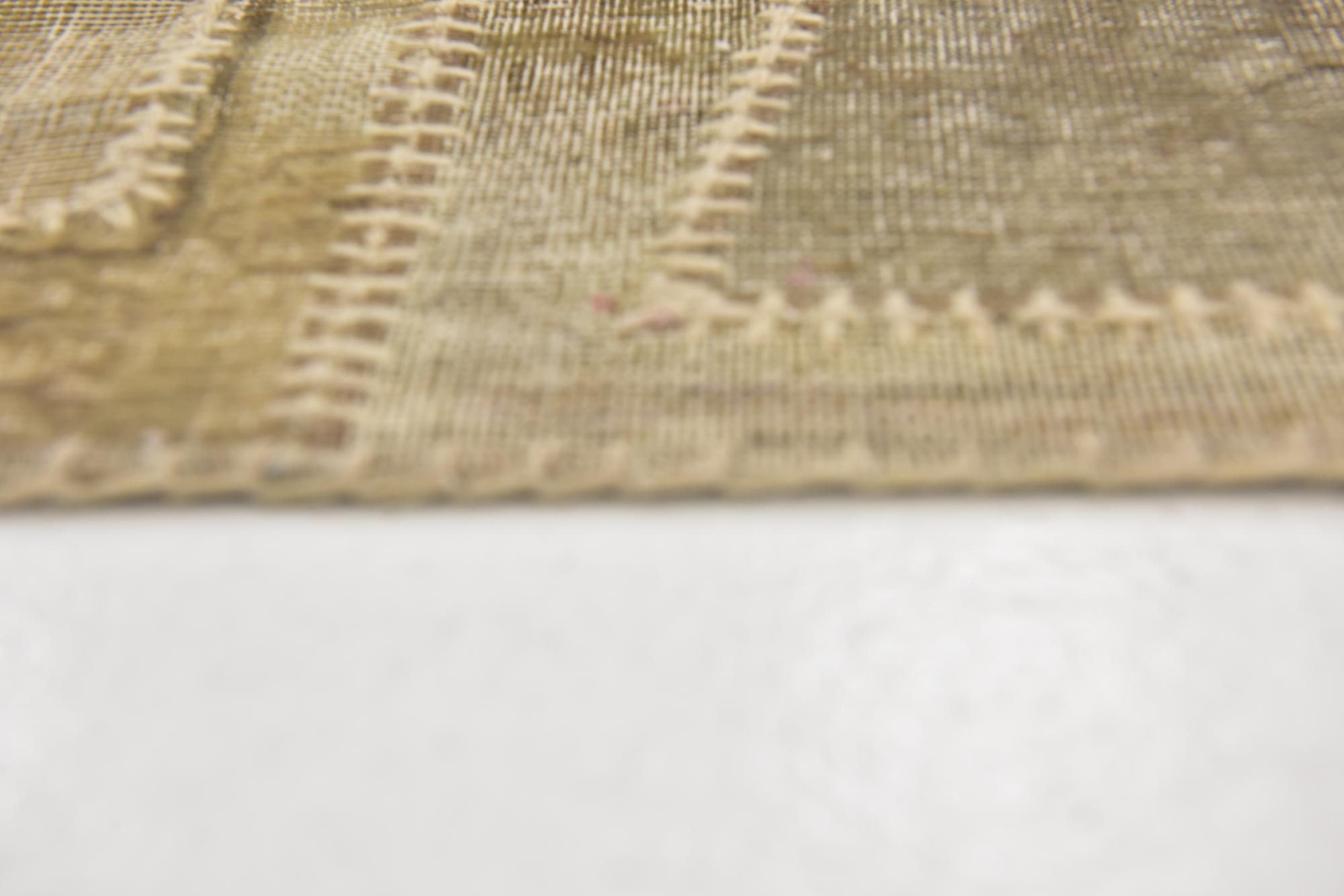 4' x 6' Hand Knotted Ultra Vintage Persian Wool Rug