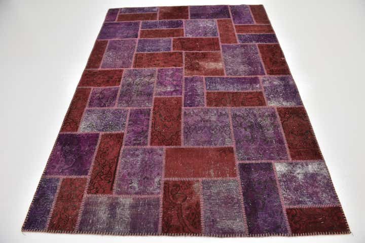 5' x 7' Hand Knotted Ultra Vintage Persian Wool Rug