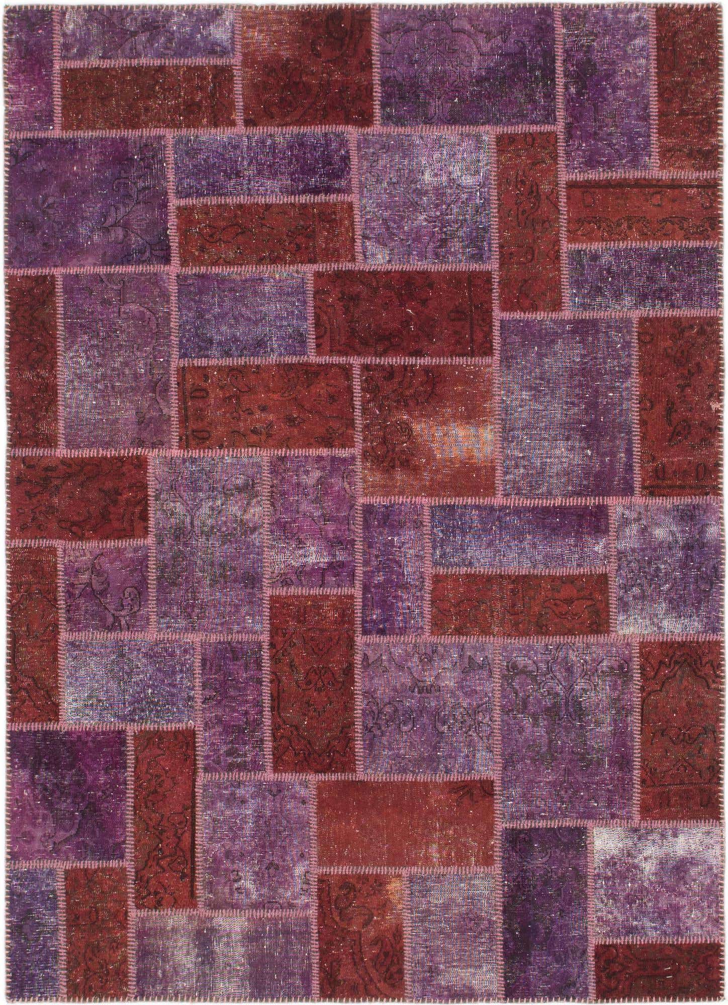 5' x 7' Hand Knotted Ultra Vintage Persian Wool Rug