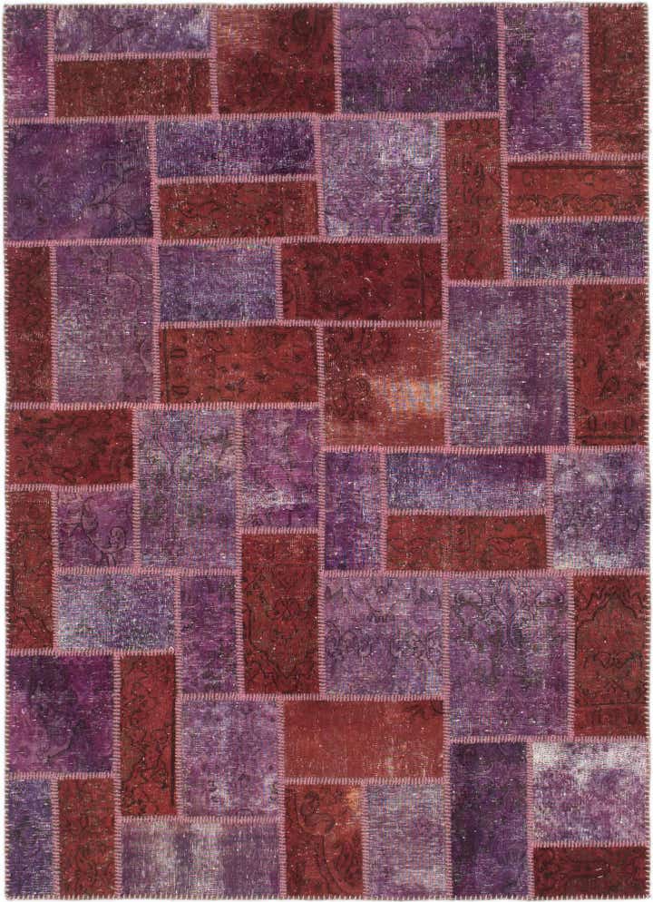 5' x 7' Hand Knotted Ultra Vintage Persian Wool Rug