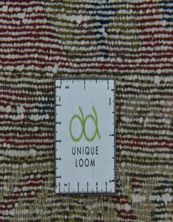 Detail image of 6' 2 x 9' 2  Hand Knotted Ultra Vintage Persian Wool Rug