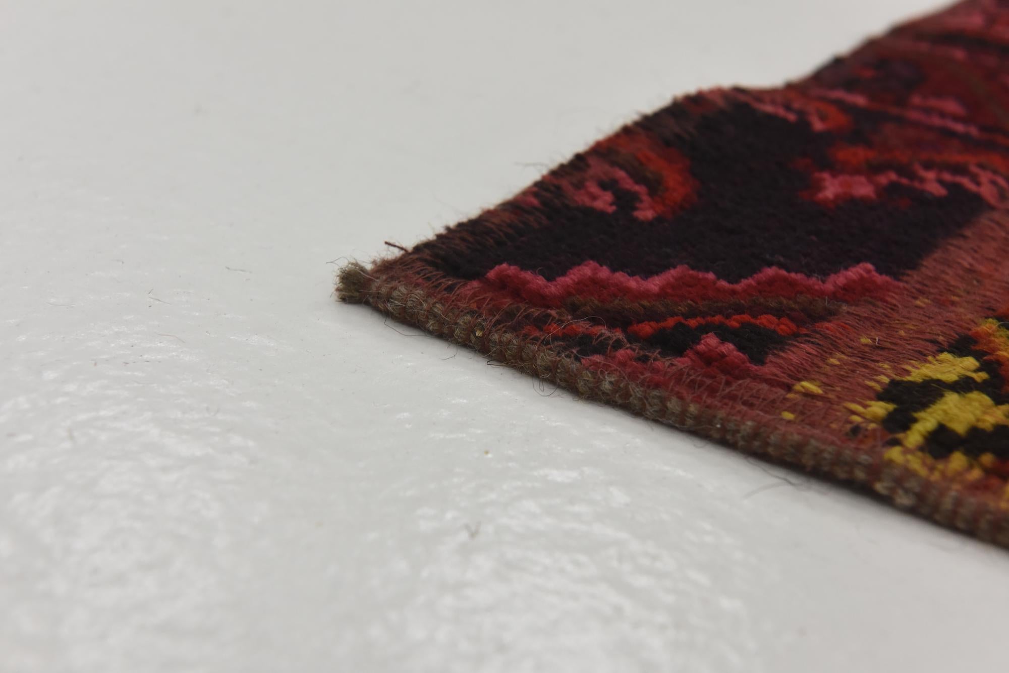 5' 4 x 7' 7 Hand Knotted Ultra Vintage Persian Wool Rug