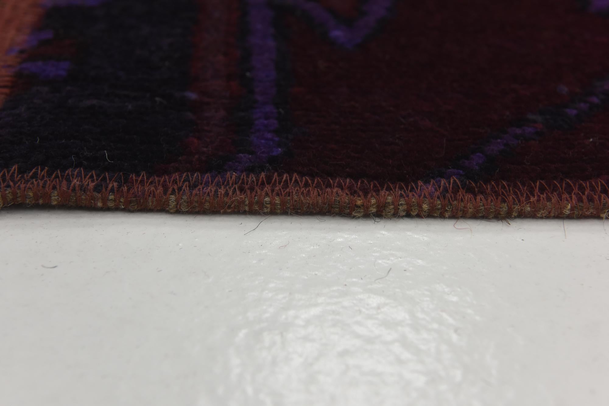 5' 4 x 7' 7 Hand Knotted Ultra Vintage Persian Wool Rug