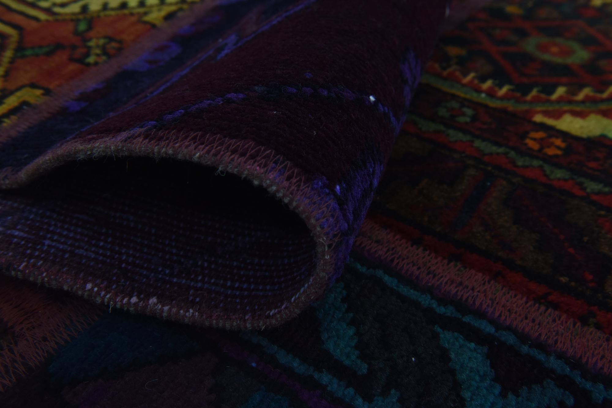 5' 4 x 7' 7 Hand Knotted Ultra Vintage Persian Wool Rug