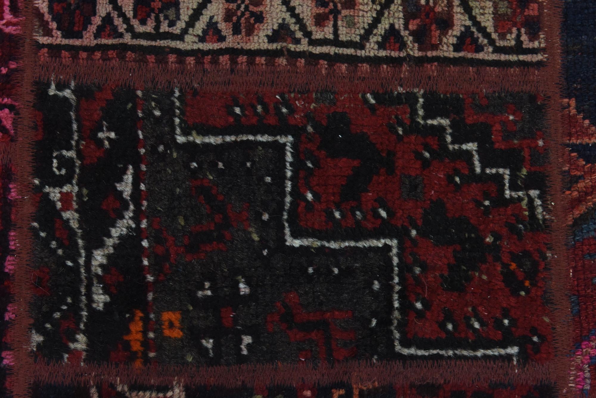 5' 3 x 7' Hand Knotted Ultra Vintage Persian Wool Rug