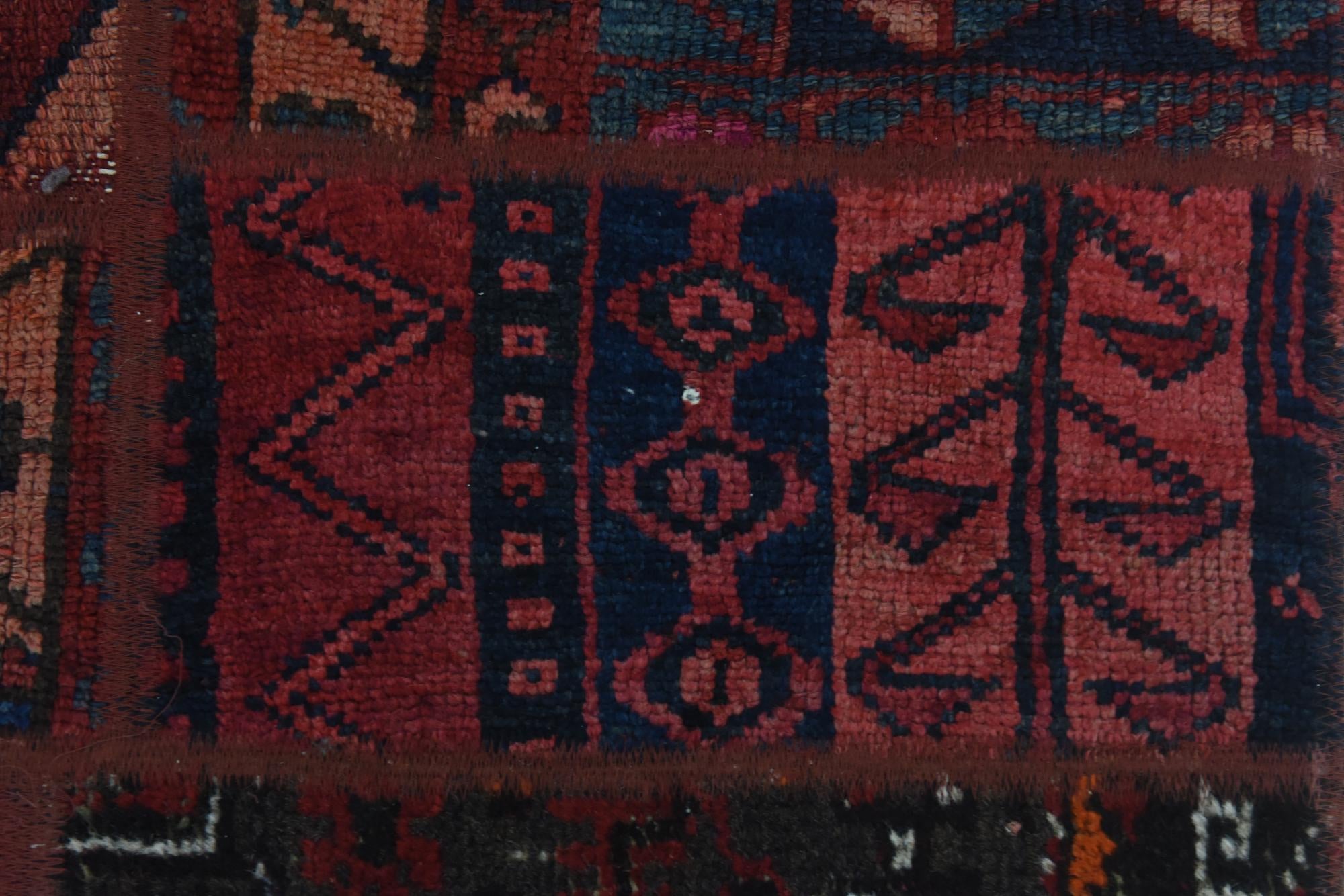 5' 3 x 7' Hand Knotted Ultra Vintage Persian Wool Rug
