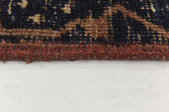 6' 4 x 9' 8 Hand Knotted Ultra Vintage Persian Wool Rug