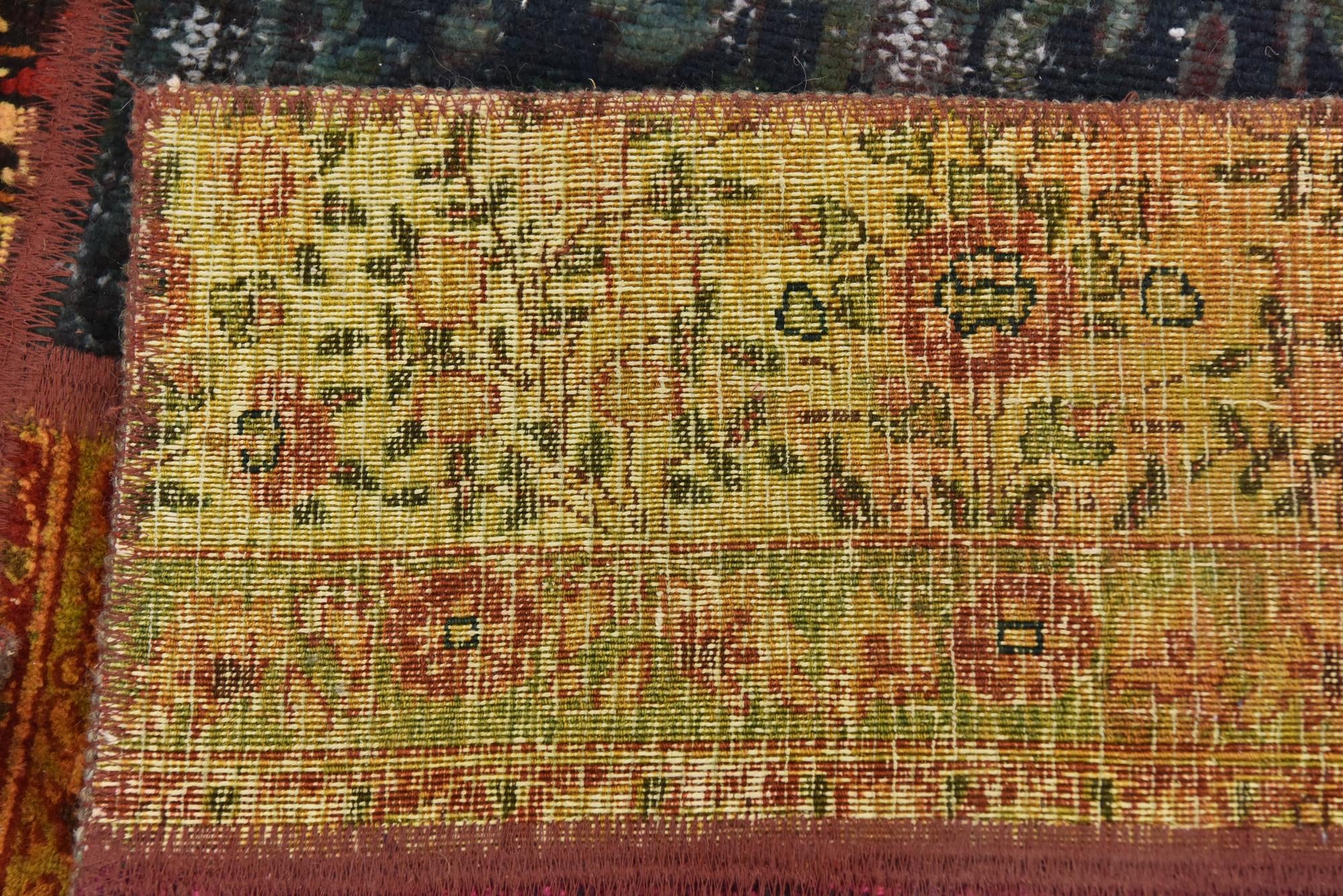 5' 10 x 8' 2 Hand Knotted Ultra Vintage Persian Wool Rug