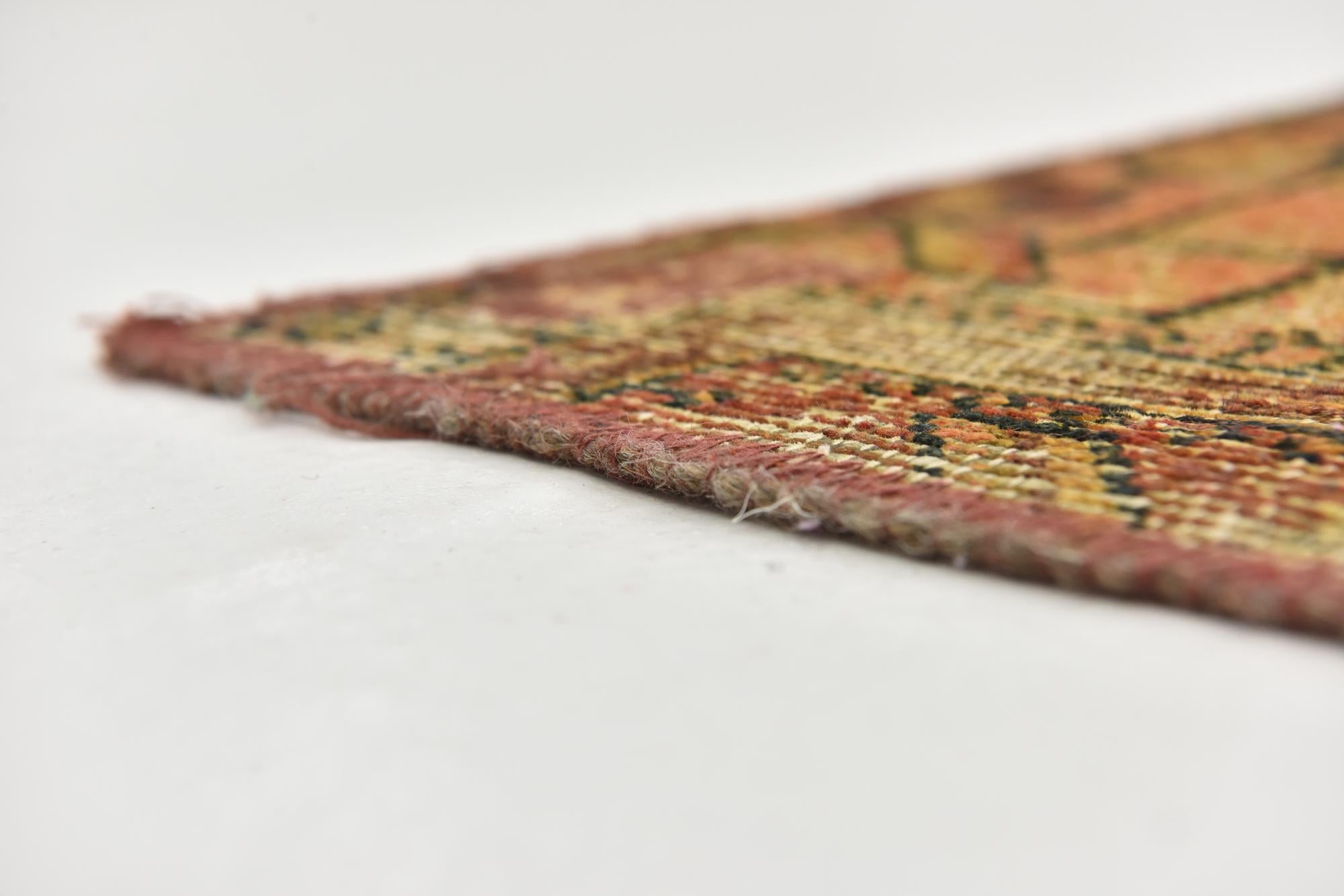 5' 10 x 8' 2 Hand Knotted Ultra Vintage Persian Wool Rug