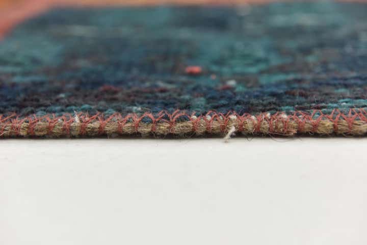 5' 10 x 8' 2 Hand Knotted Ultra Vintage Persian Wool Rug