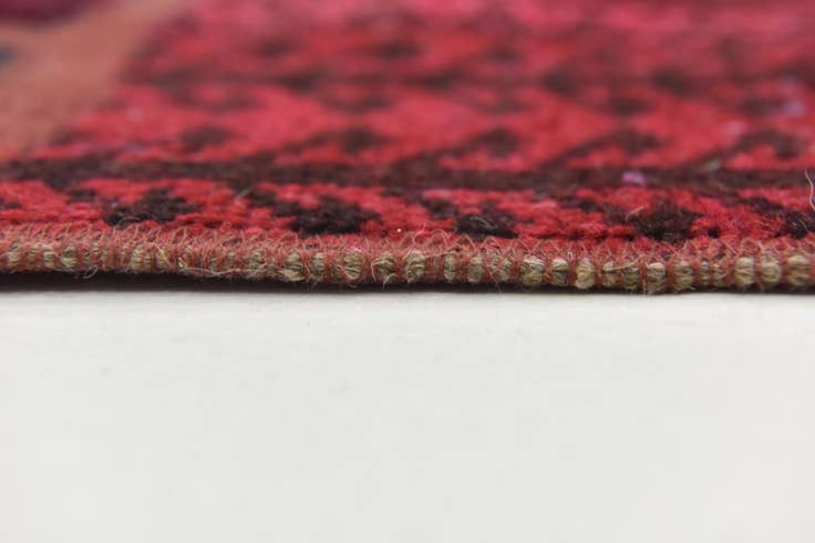 Detail image of 5' 6 x 7' 8 Hand Knotted Ultra Vintage Persian Wool Rug