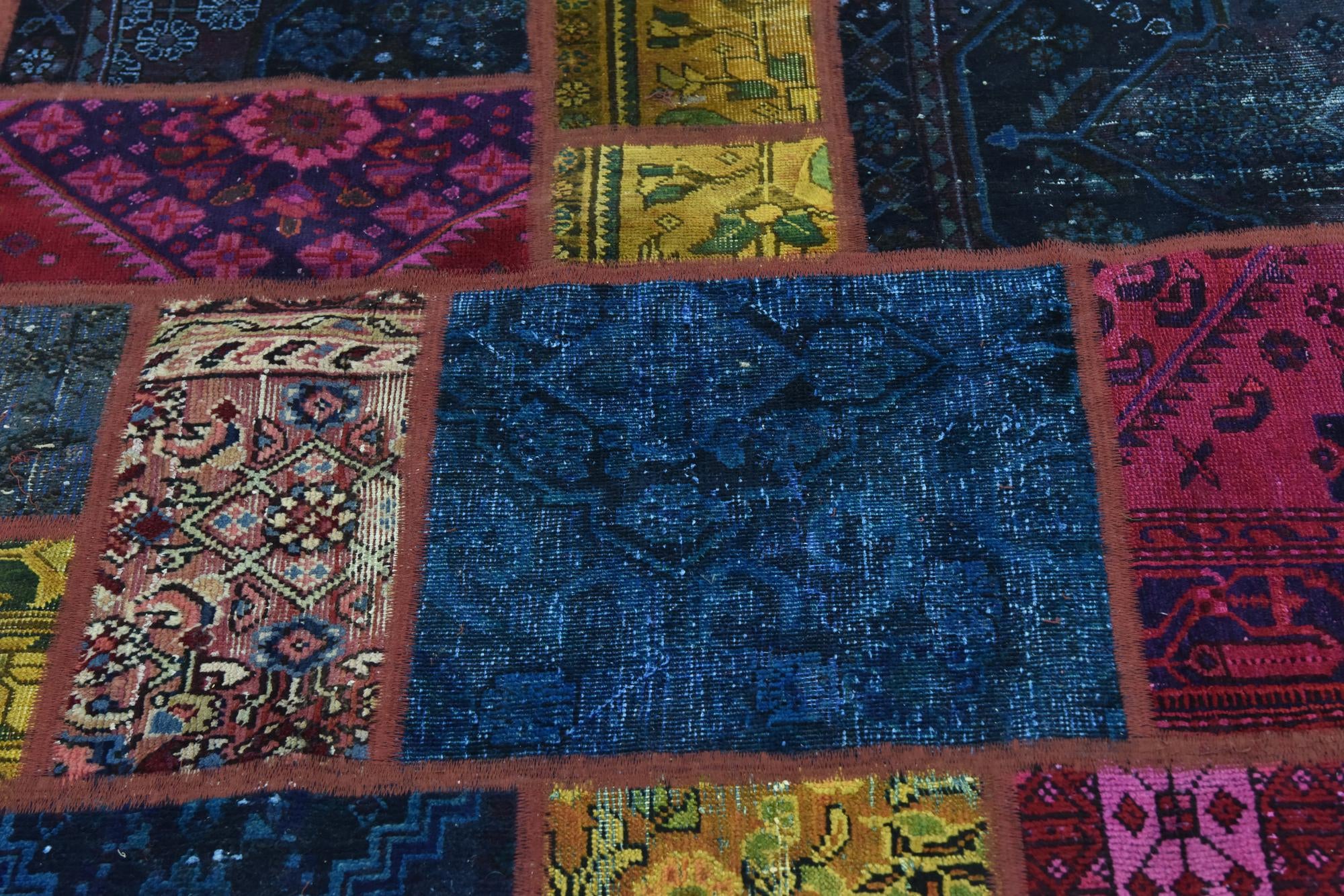 5' 10 x 7' 8 Hand Knotted Ultra Vintage Persian Wool Rug