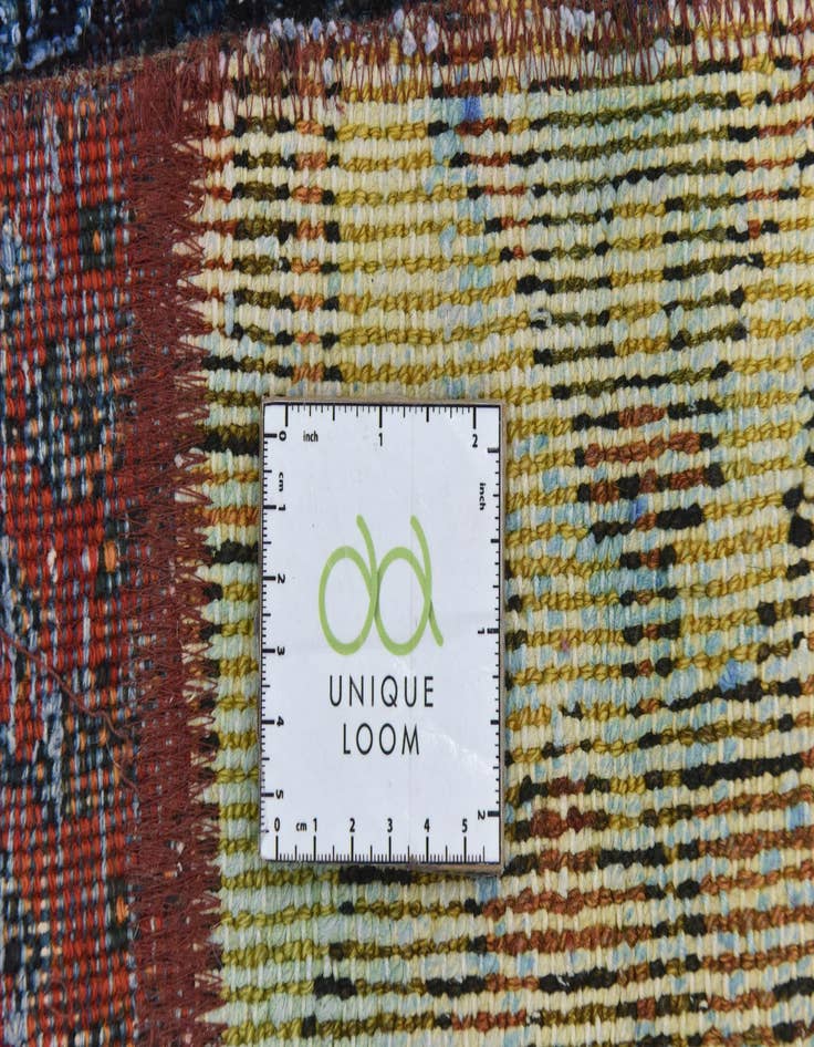 Detail image of 5' 6 x 7' 8  Hand Knotted Ultra Vintage Persian Wool Rug