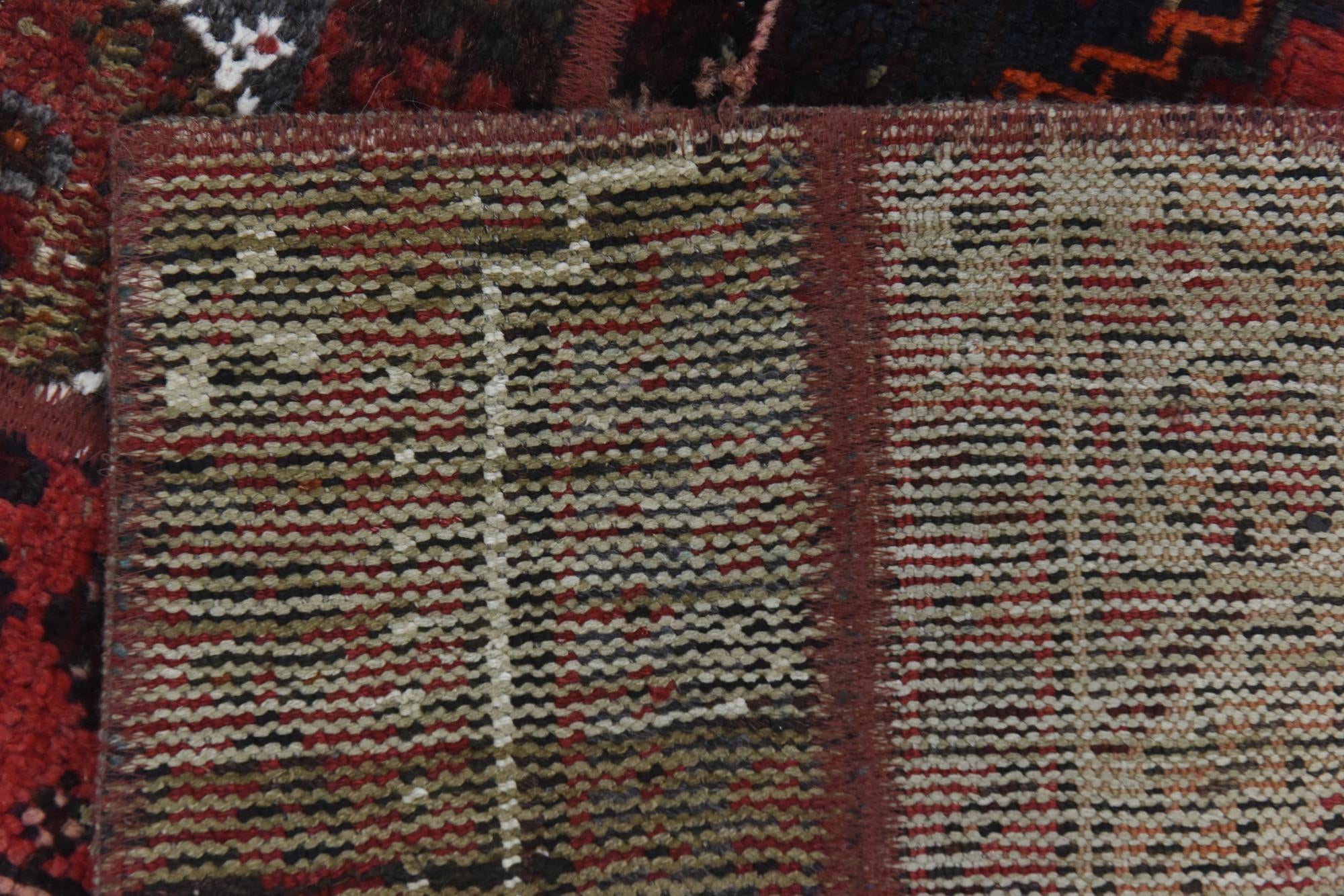 6' 2 x 9' 2 Hand Knotted Ultra Vintage Persian Wool Rug