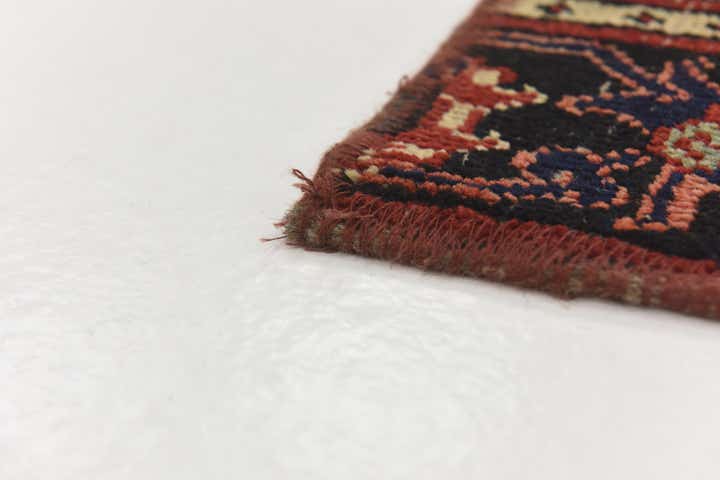 5' 9 x 7' 3 Hand Knotted Ultra Vintage Persian Wool Rug