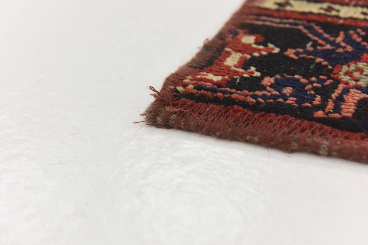 Detail image of 5' 9 x 7' 3 Hand Knotted Ultra Vintage Persian Wool Rug