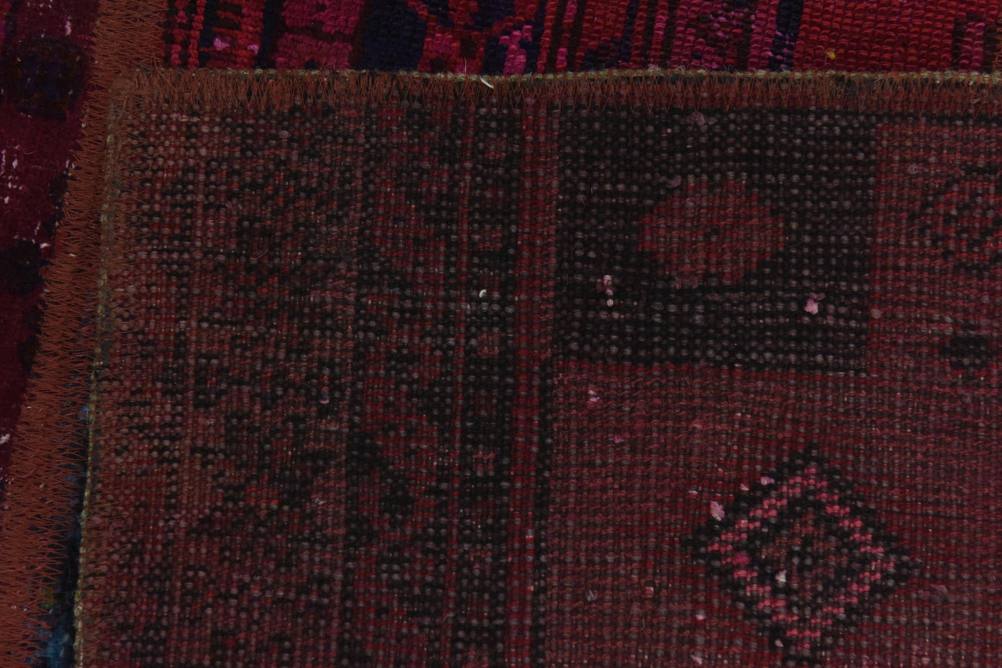 5' 5 x 7' 10 Hand Knotted Ultra Vintage Persian Wool Rug