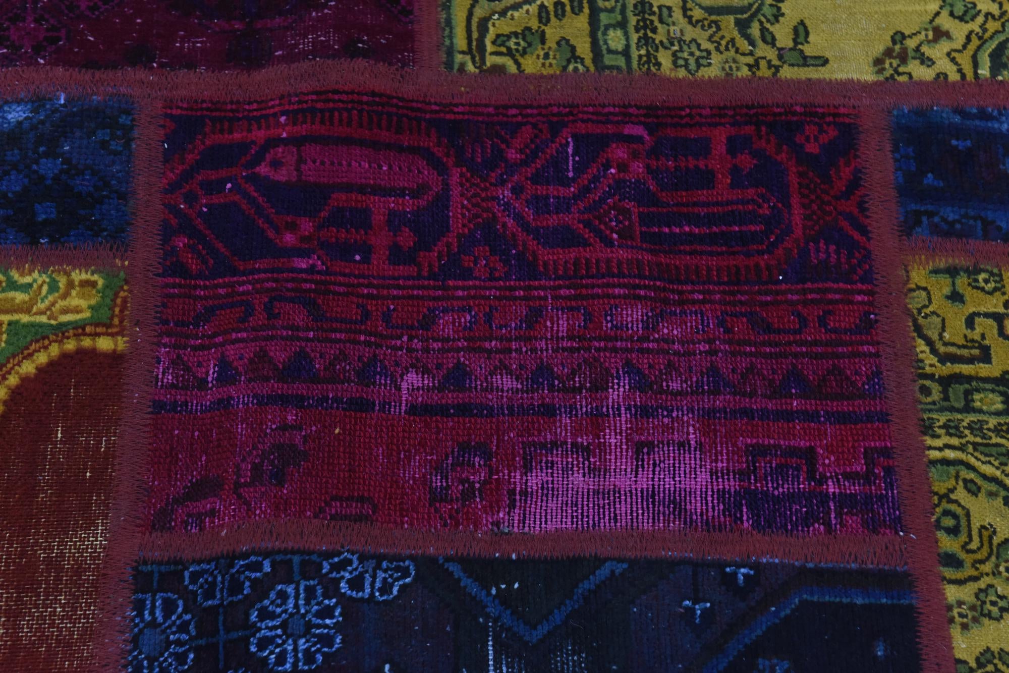5' 5 x 7' 10 Hand Knotted Ultra Vintage Persian Wool Rug