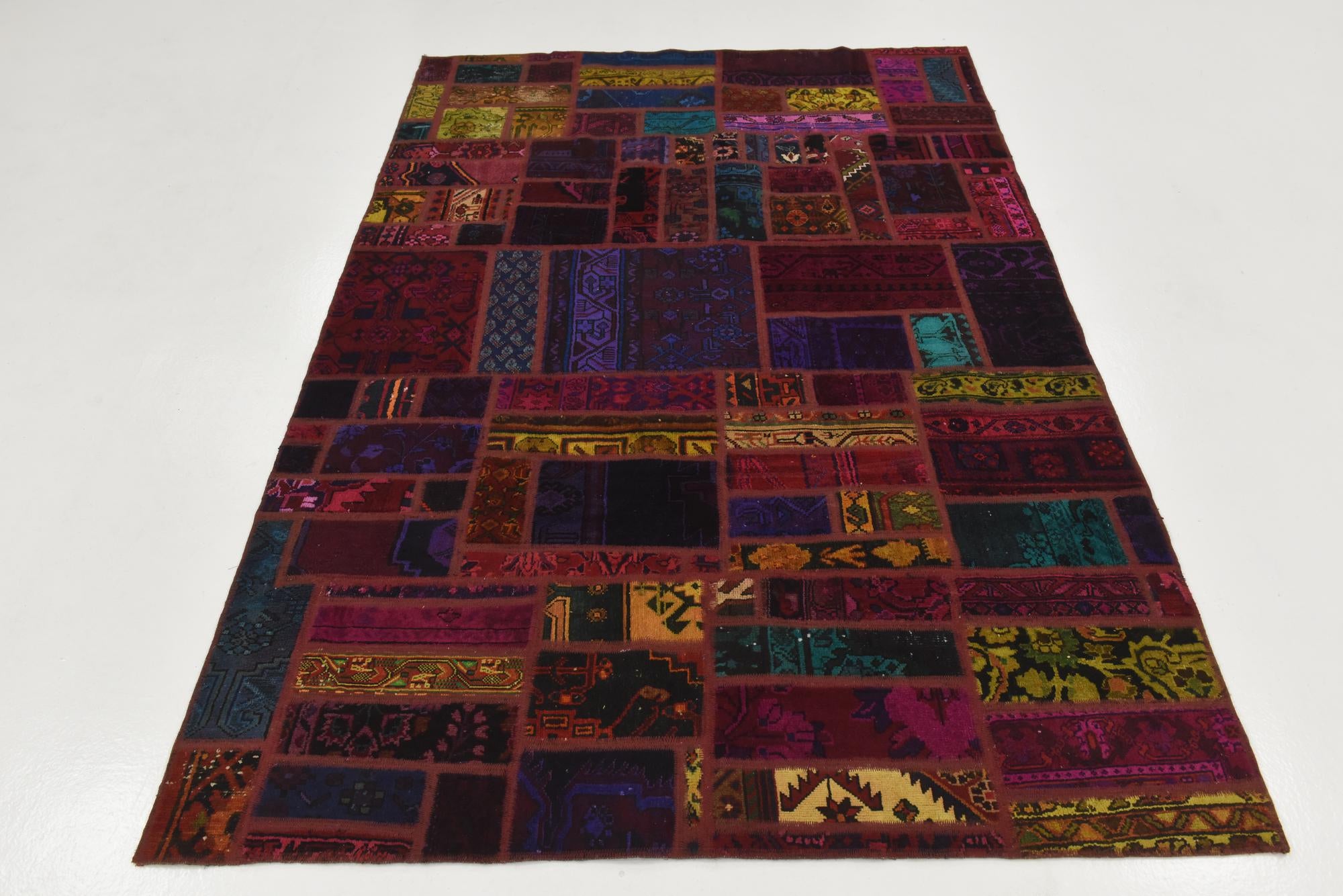 5' 6 x 8' Hand Knotted Ultra Vintage Persian Wool Rug