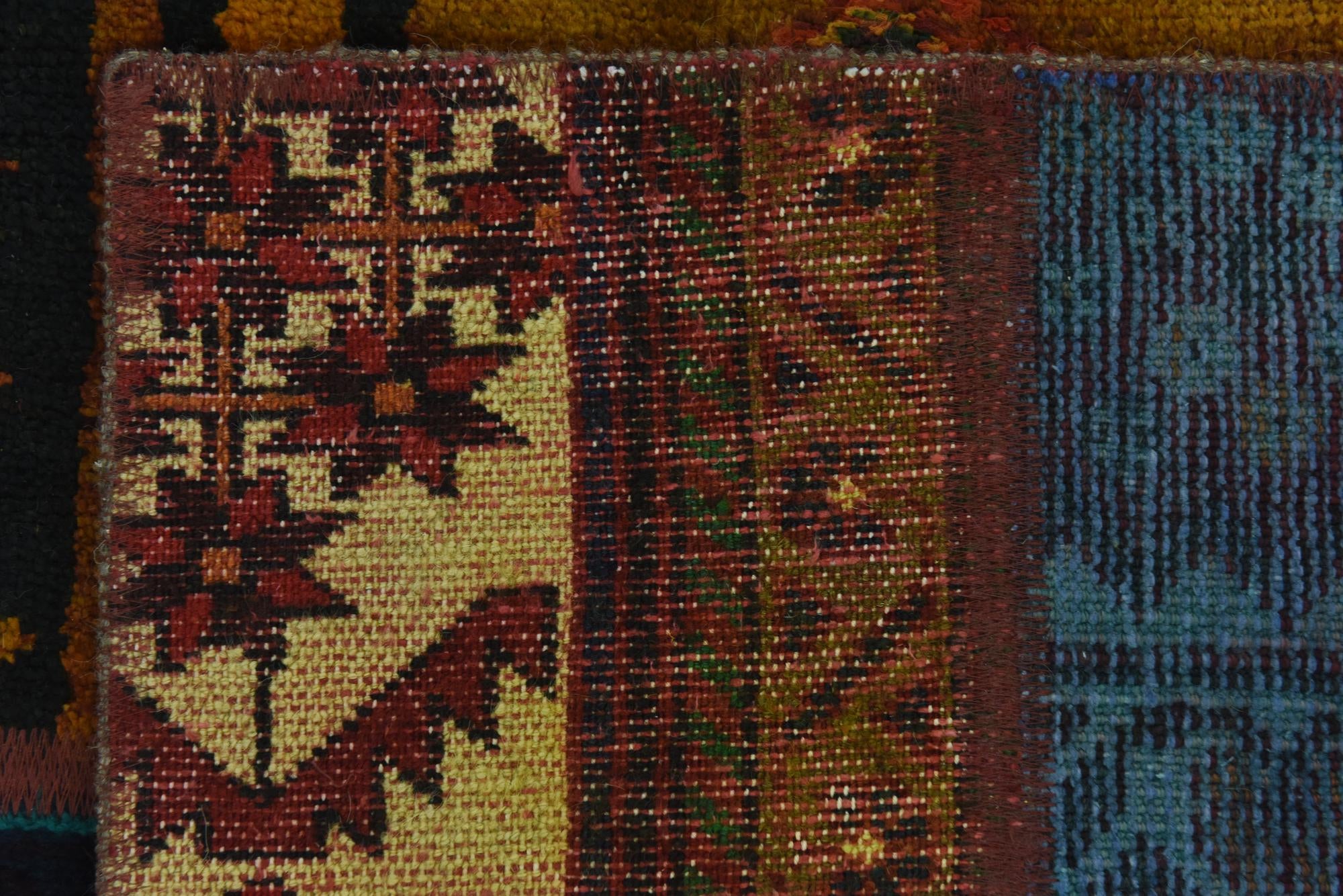 5' 6 x 7' 9 Hand Knotted Ultra Vintage Persian Wool Rug