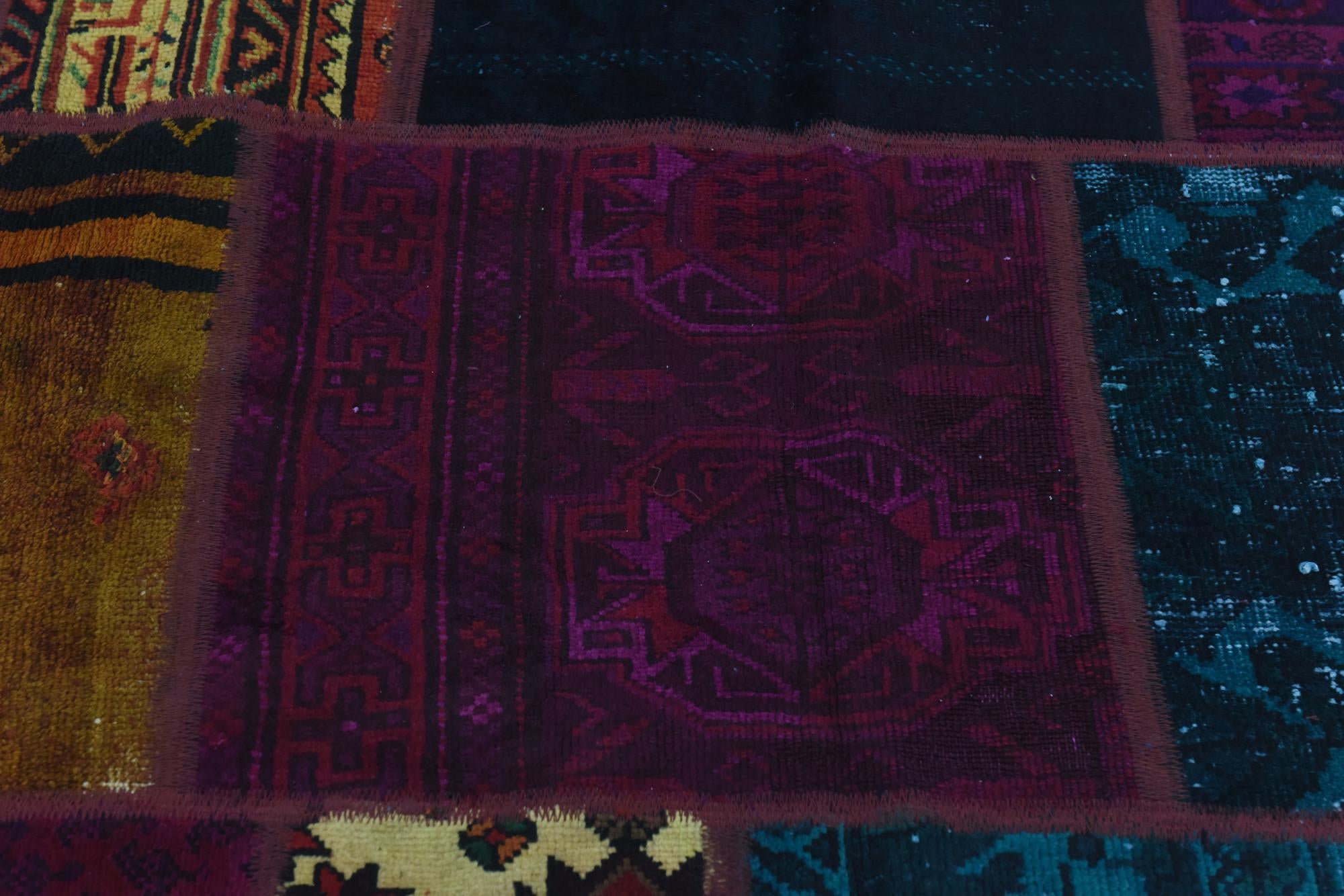 5' 6 x 7' 9 Hand Knotted Ultra Vintage Persian Wool Rug