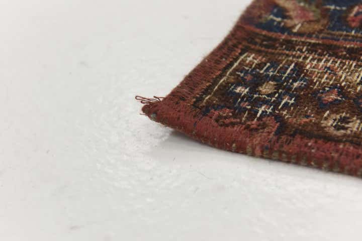 180cm x 235cm anudado a mano Ultra Vintage Alfombra Persa Lana