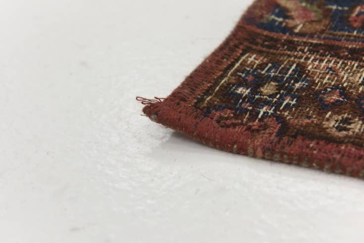 Detail image of 5' 10 x 7' 9 Hand Knotted Ultra Vintage Persian Wool Rug