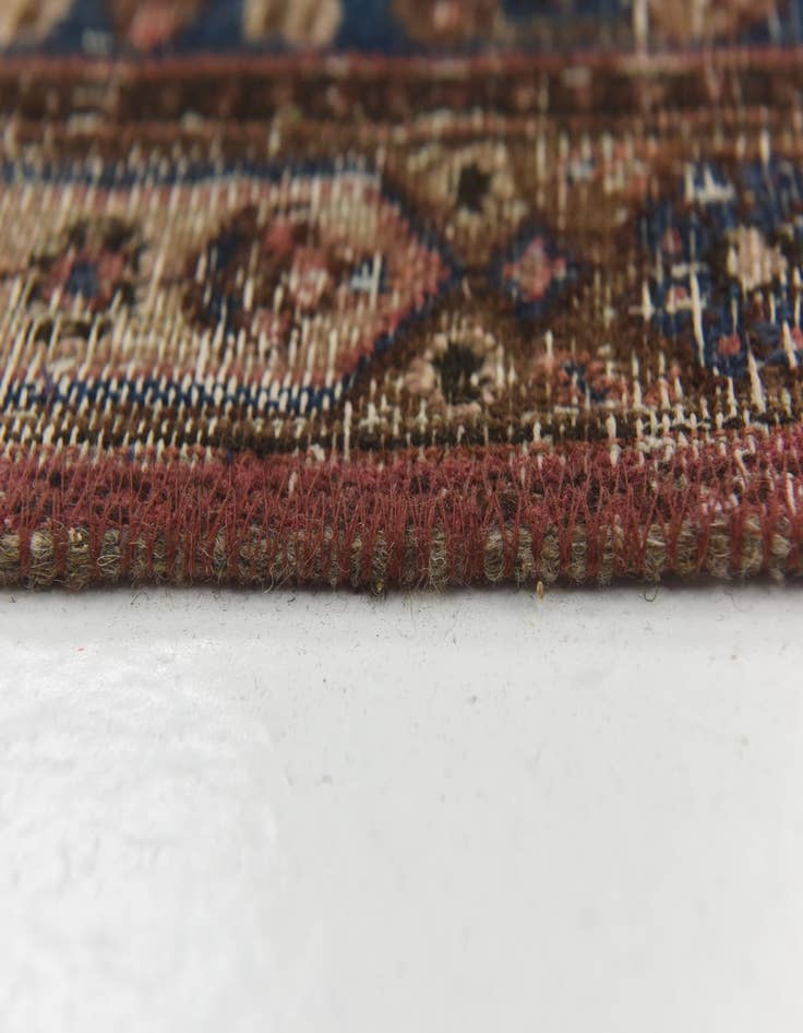 Detail image of 5' 10 x 7' 9  Hand Knotted Ultra Vintage Persian Wool Rug