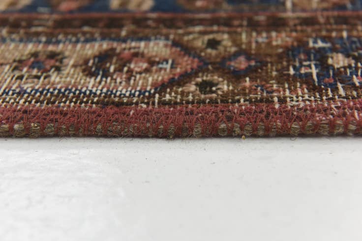Detail image of 5' 10 x 7' 9 Hand Knotted Ultra Vintage Persian Wool Rug